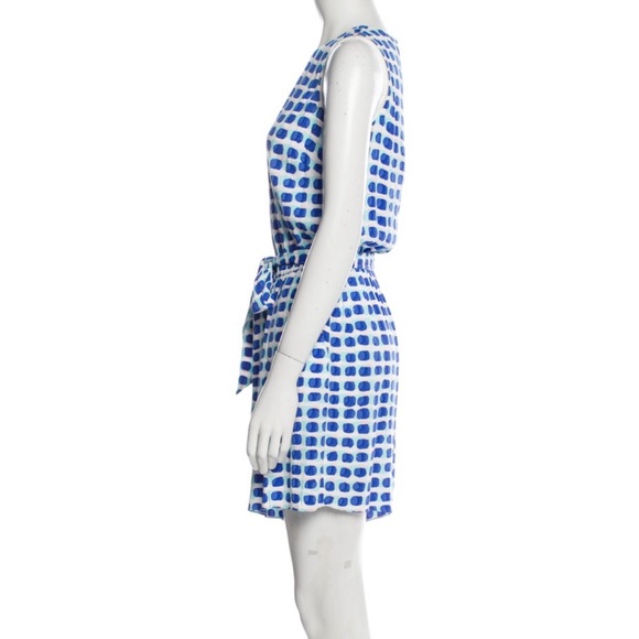 Kate Spade Scoop Neck Printed Romper - Picture 2 of 3